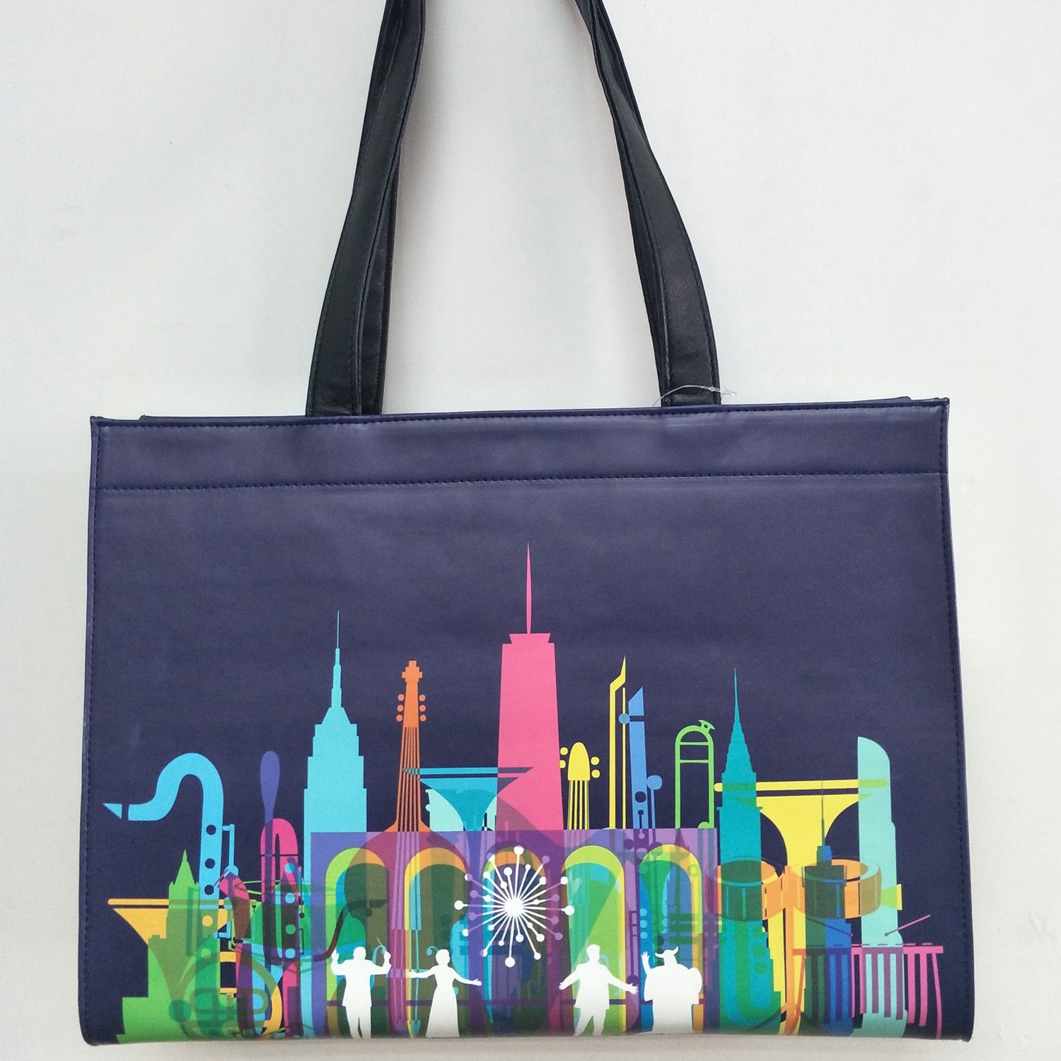 Custom museum souvenir, fashion tote bag, handbag for women