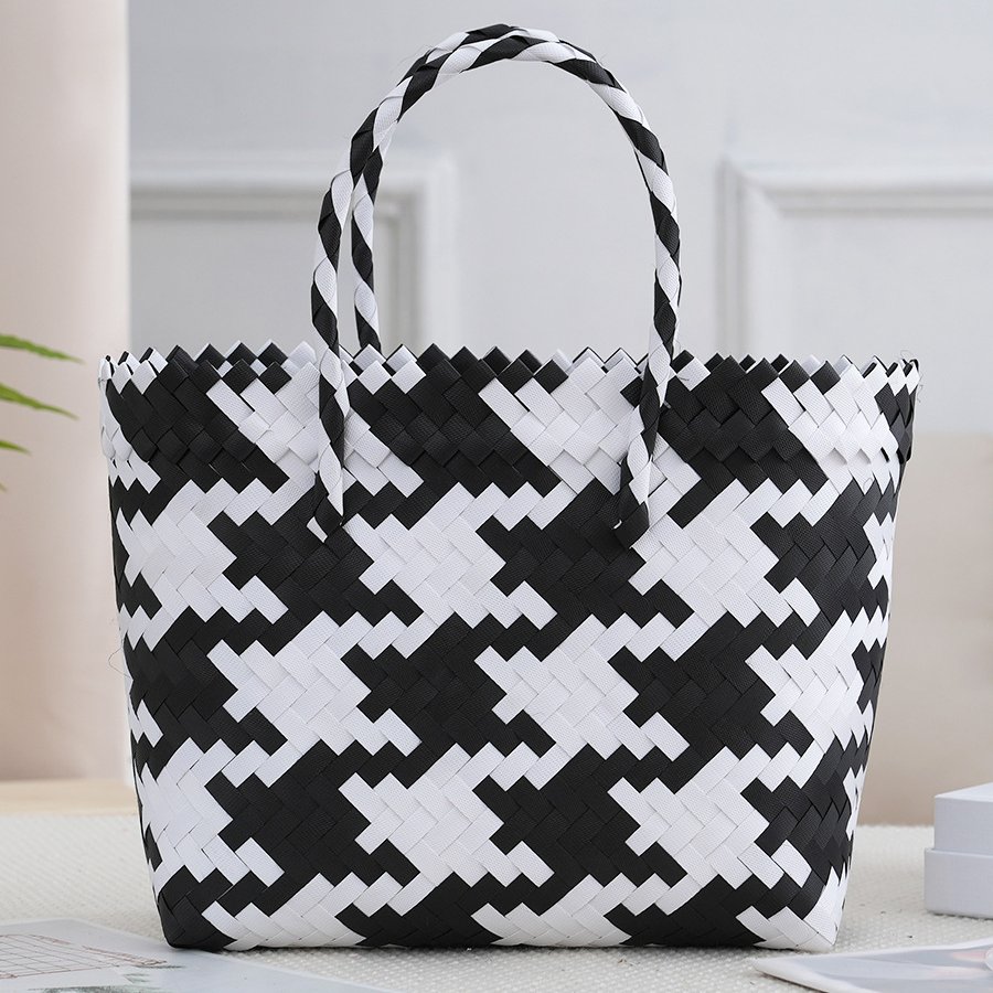 Customize Design PP Woven Handbag for Women