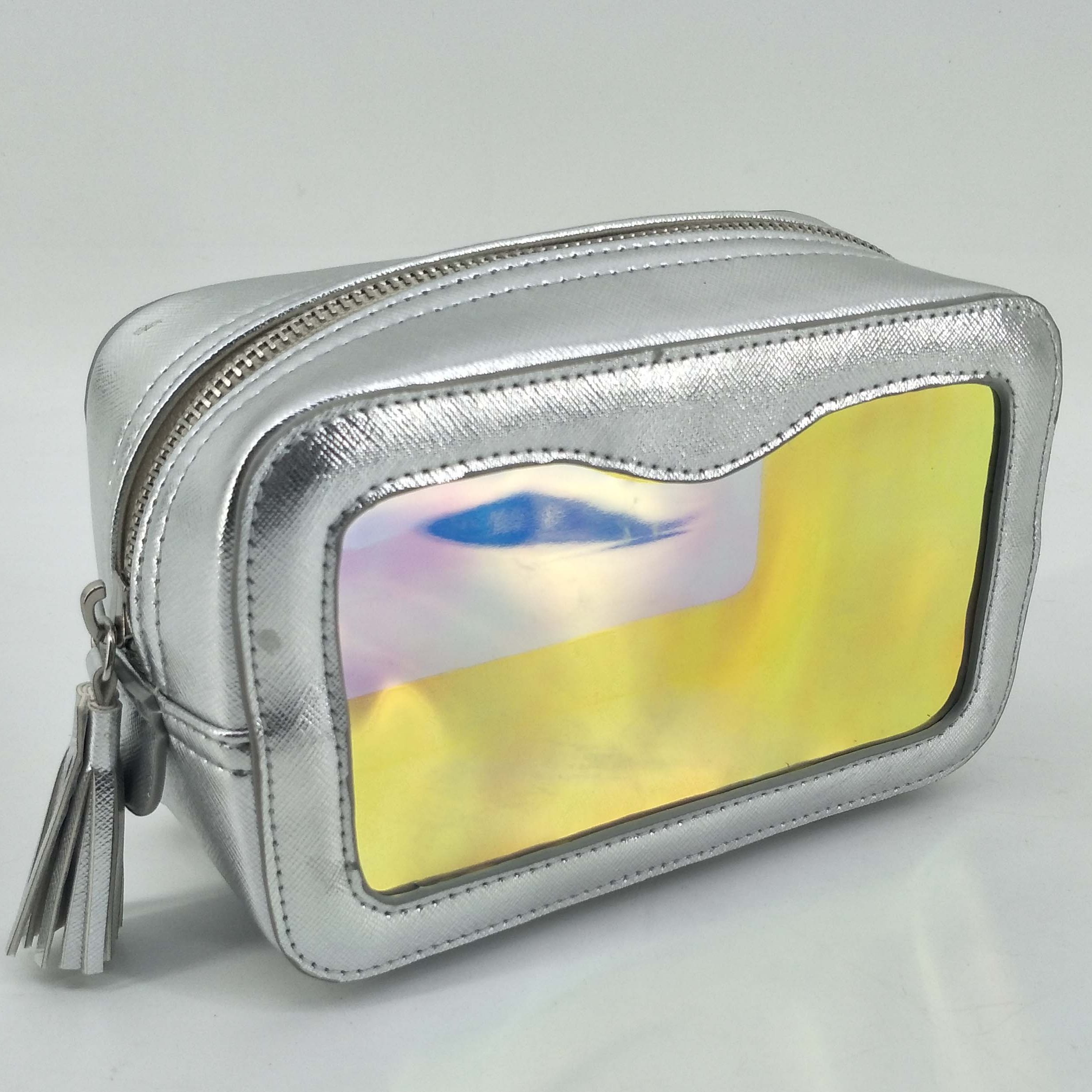 Custom Transparent PVC cosmetic bags | makeup bags, Holographic cosmetic bag | makeup bags